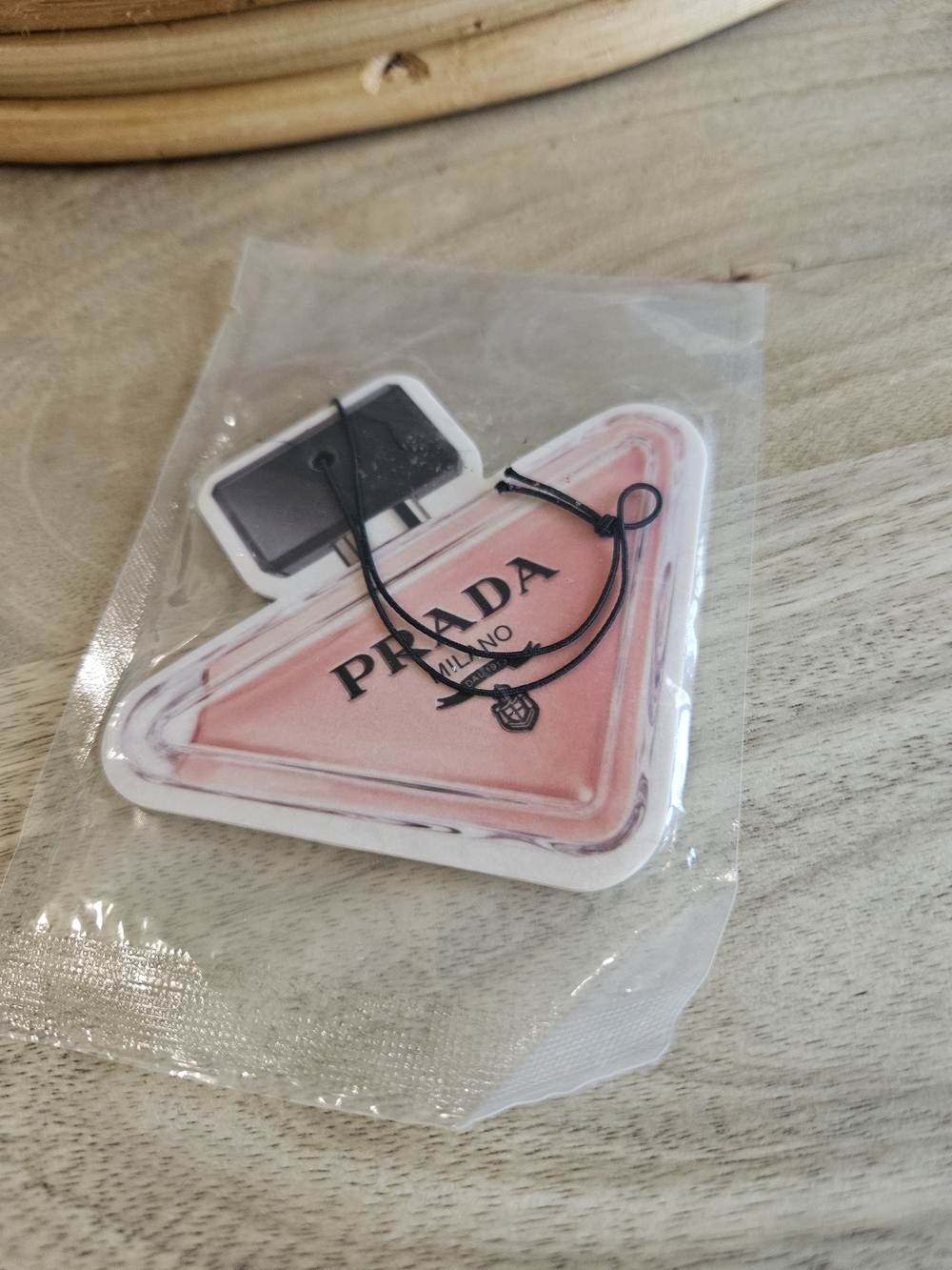 Prada Milano Pink Triangle Bottle Air Freshener - Picture 4 of 4